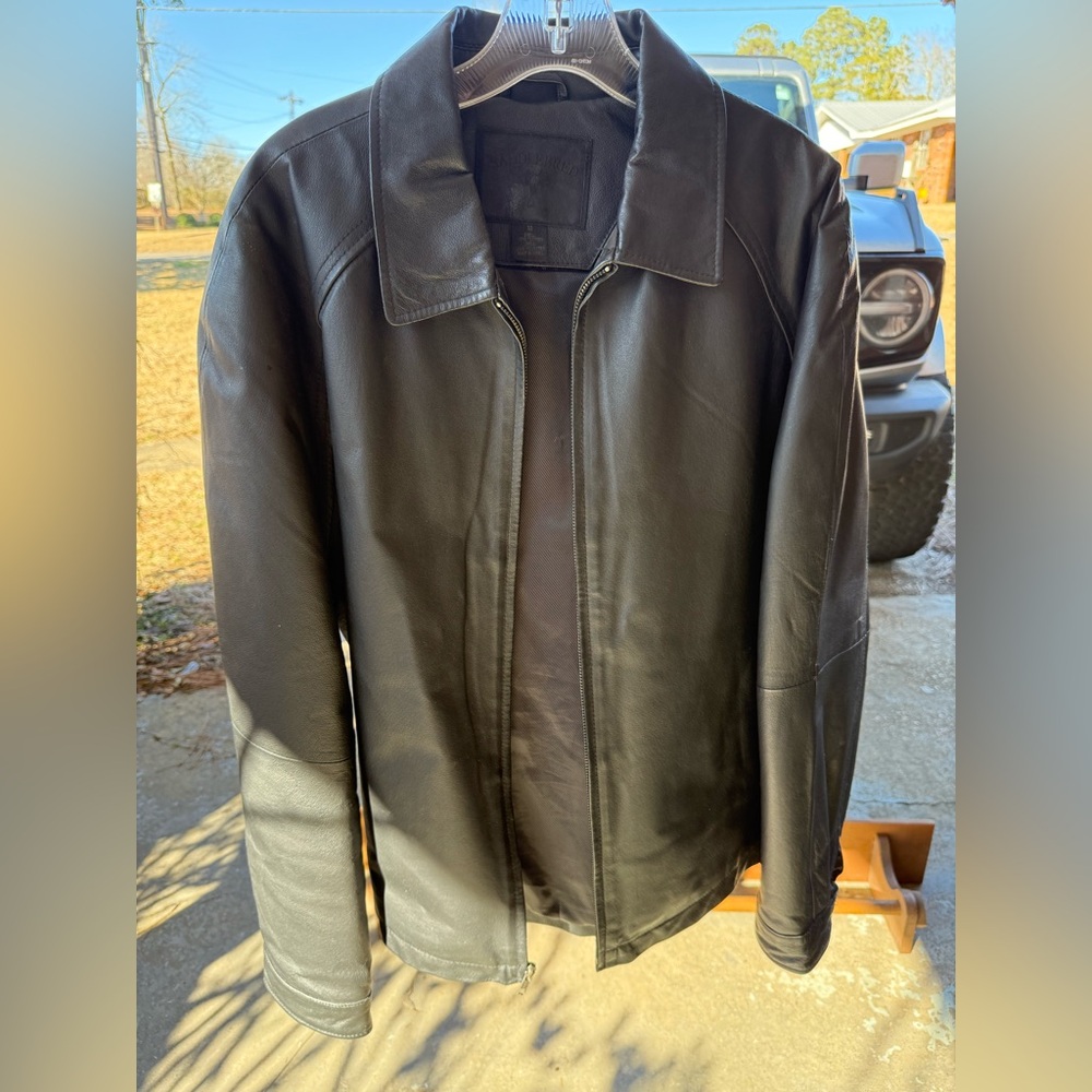 Men’s leather jacket